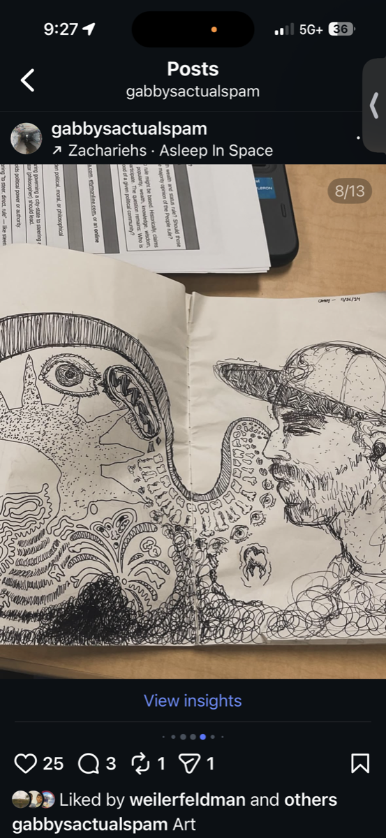 Bird & Beast — Ink on paper