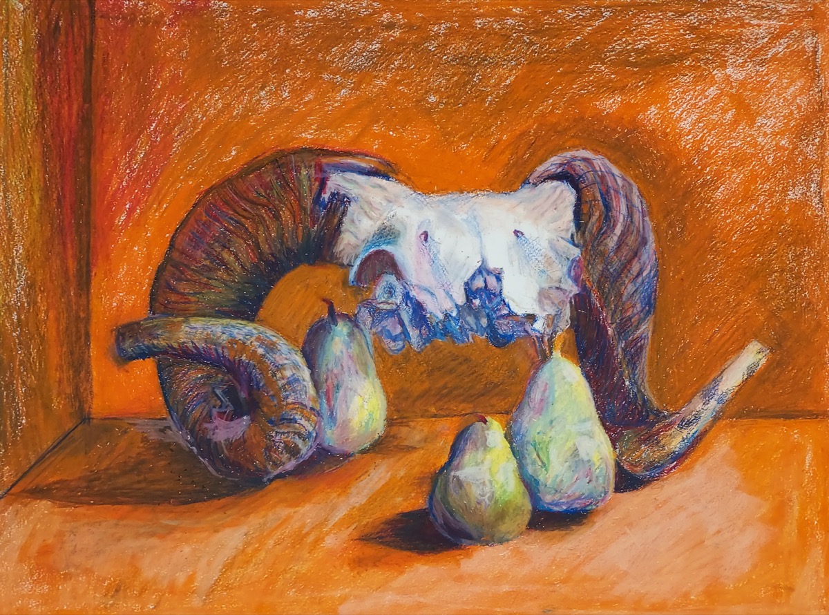 Oil Pastel Still Life