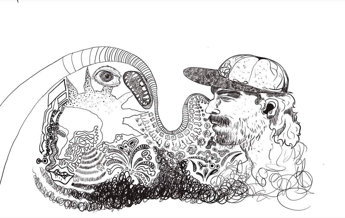 Untitled — Ink on paper